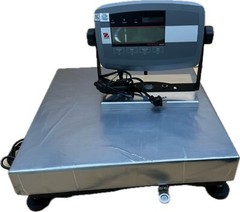 100 lb x 0.02 Scale Ohaus D50WQL Defender 5000 Stainless Steel Base Display T51P