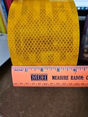 3M Conspicuity Reflective Tape Yellow 4 in. x 10 feet. 983-21ES series