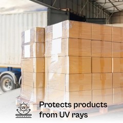 UVI Machine Wrap Stretch Film – 20″ x 5000′, 80 Gauge, Ultraviolet Protection