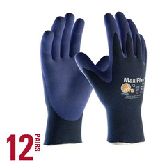 Maxiflex Elite Unisex Small Blue Ultra Lightweight Nitrile Coated Nylon Multi-Pu