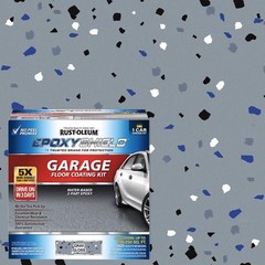 Rust-Oleum Glossy Gray Indoor Epoxy Shield Garage Floor Coating Kit (Pack of 2)