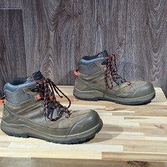 Red Wing 6603 Men’s 8 D Waterproof Safety Toe Brown Leather Work Boots Hiker