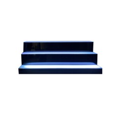 31″MultiColor LED Lighted Liquor Bottle Display 3 Tier for Home Commercial Bar