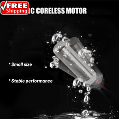6 Pcs DC Coreless Vibration Motors 7X25Mm Micro Vibrating Motors 1-6V 8000-20000