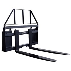 4000 Lbs Quick Attach Pallet Forks 45″ Frame 48″ Blades for Skid Steer Tractors