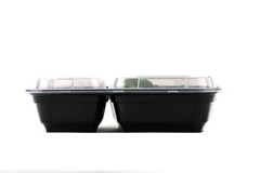 50 Set Microwavable Food Containers with Lids BPA Free Reusable Meal Prep 32 Oz.