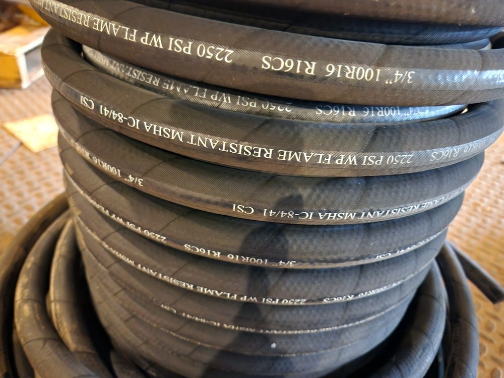 150 Feet ++ 3/4″ K245 Kim-Krimp Hydraulic Hose – SAE 100R16 2 Wire 2250 PSI
