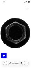 #14×14” 14in Olylog Black Timber Log Landscaping Wood Screws Exterior Coated New