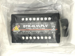 New Ditek DTK-4LVLPLV Surge Protector 4 Pair 30V 12-30 AWG Terminal Strip