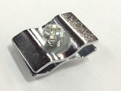 Gridwall Joining Clips Connectors for Wire Grid Panels and Grid Wall – Chrome…