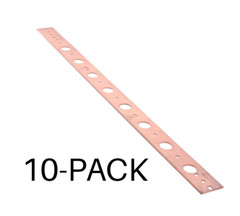 10-Pack Holdrite 101–18 1/2″ Copper Stub Bracket 20″ Long