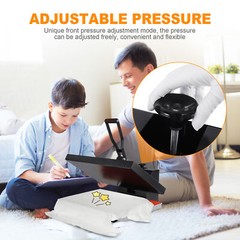 16″x24″ Digital Clamshell Heat Press Transfer T-Shirt Sublimation Press Machine