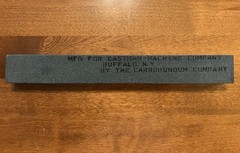 Carborundum Silicon Carbide Fine Rectangular Sharpening Stone 10” No. 58C