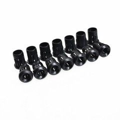 50x LED Light Holder Bezel Clip Mounting Bracket Plastic Black Frame 3/5/10mm