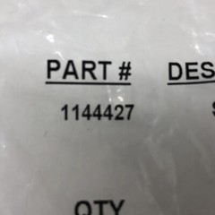Fits Caterpillar (Cat) 114-4427 or 1144427 2.46 x 19.18mm 78A HNBR O-Ring