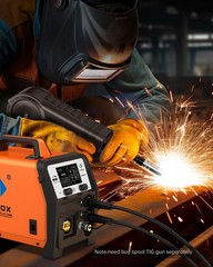HITBOX 200APro Double Pulse MIG Welder 3IN1 Aluminum MIG TIG MMA Welding Machine
