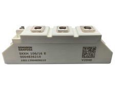Semikron Danfoss 130B2549 SKKH 106/16 E SCR Diode Module 72A 1600V