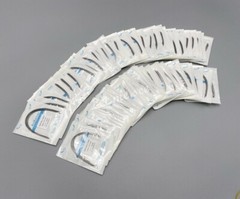 Dental Orthodontic Arch Wire Stainless Steel Round Rectangular Ovoid / Natural