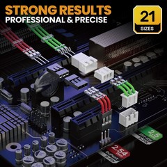 SOMELINE Crimp Tool Connector Kit, JST-XH 2.5mm/Du Pont 2.54mm Connector Set,…