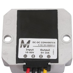 DC 48V/60V(10V~60V) to DC 5V 10A 50W Power Converter Regulator Protect Device
