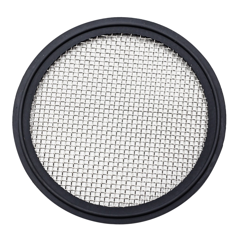 HFS(R) 4″ Tri Clamp Screen Gasket Viton w/ Stainless Screen 10 Mesh (2000 μm)