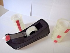 Wholesale 300 Rolls Crystal Clear Transparent Tape Dispenser Refill 3/4″x1000″