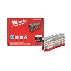Milwaukee Tool Mpu134-960 Cable Staples, 9 Ga, Diamond Crown, 1-3/4 In Leg L,