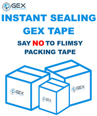 GEX 12 Rolls Packaging Tape & Dispenser Heavy Duty 1.88″ x 33 Yards USA