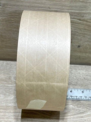 Reinforced Kraft Paper Carton Tape Water Activated 3″ x 500Ft LOT OF 4 ROLLS