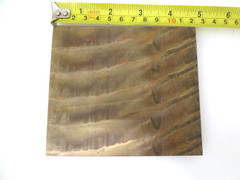 954 Aluminum Bronze Flat Plate Aprox. 3/8″ Thick x 4.1″ W x 4..7″ L