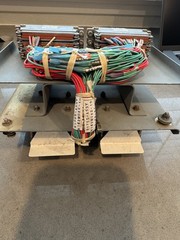 Western Electric 3319J relay and backplane assembly