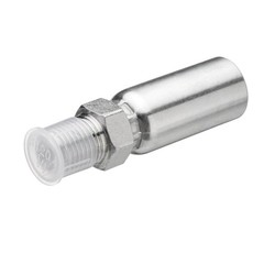 12pcs 1/4″ NPTF Hydraulic Hose End Fittings： 1/4″ I.D. Hose x 1/4″ NPTF Male
