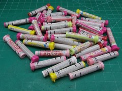 Kester Solder Rosin Core 4 Pounds .031 63/37 New 90 Dispenser Tubes