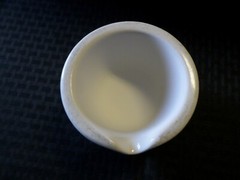 CoorsTek COORS 275mL Glazed Porcelain Mortar only 115mm OD x 70mm H 60319