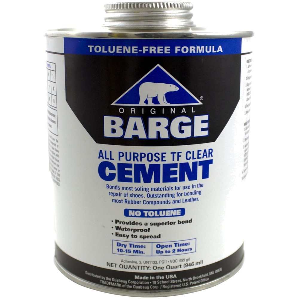 Clear Cement 32 oz – Toluene-Free All-Purpose Adhesive