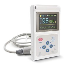 Veterinary Pulse Oximter 24 Hours SPO2 monitor Blood Oxygen Rate VET+Software
