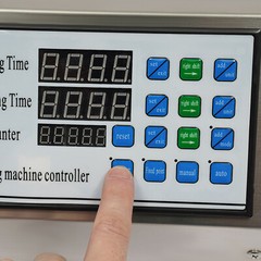 6 Head Semi-automatic Liquid Filling Machine Electric Bottle Filler Stainless 5L