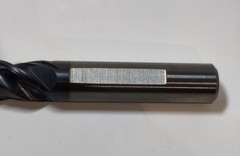 3/8″ Dia. 7/8″ LOC Radius .060 Carbide Varimill End Mill New Hanita w/Flat Read