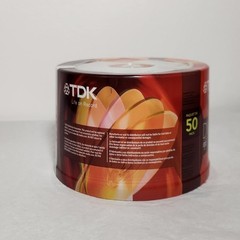 TDK DVD-R 1-16X Speed 4.7GB Recordable Disks 50 Pack Brand New