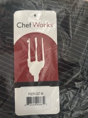 Chef Works Pinstripe Unisex Chef Pants Polycotton Classic PSER-GST-M