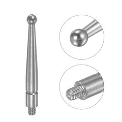 2Pcs Contact Point for Dial Test Indicator HSS Ball Tip M1.6×0.35 Thread