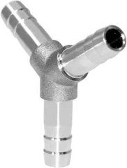 Stainless Steel 5/16 Hose Barb 3 Way Y Shaped Union Home Brew Fitting NEW