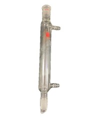 SYNTHWARE Glass 180mm 19/22 Taper Joint Distillation Liebig Condenser