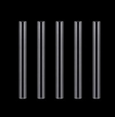4″/6″/8 Inch Borosilicate Clear Glass Blowing Tube 12mm OD 8mm ID 2mm Thick Wall