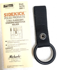 5) PACK!!! Uncle Mike’s C-Cell Flash Light Black Holder/Baton Holder NEW in pkg