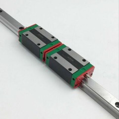 HIWIN 2PCS HGR20 Linear Guide Rail 200~2000mm + 4PCS HGH20CA Slide Blocks CNC