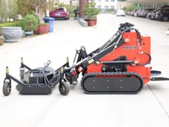 Lawn Mower skid steer attachment for TYPHON STOMP skidsteer