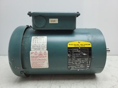 Baldor VUHM3538 .5 Hp 1740 Rpm 3Ph 60Hz 56C TEFC Industrial Motor Used