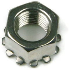 Stainless Steel Keps K Lock Nut UNC 3/8-16, Qty 25