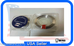 ORTHODONTIC LIGATURE WIRES .010″ / 0.25 mm 50 m SPOOL SHIP from USA / USA SELLER